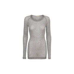 Elvira Blouse, grey melange, Seamless Basic