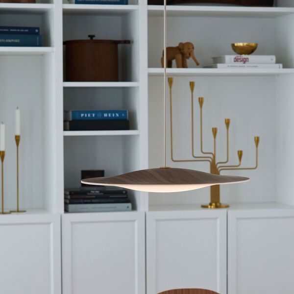 Sinus Wood 550P Pendant, walnut Sinus Wood 550P Pendant, walnut, Piet Hein