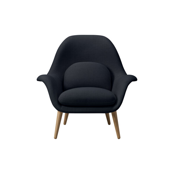 FF1770 Swoon Lounge Chair, Sunniva 192/lacquered oak FF1770 Swoon Lounge Chair, Sunniva 192/lacquered oak, Fredericia Furniture