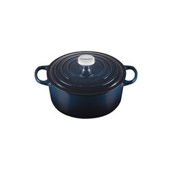 Signature Round Pot &Oslash; 24 cm, nuit, Le Creuset