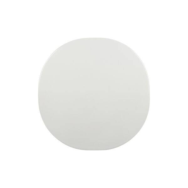 Carmel Bistro Outdoor Dining Table, matt clam white, GUBI