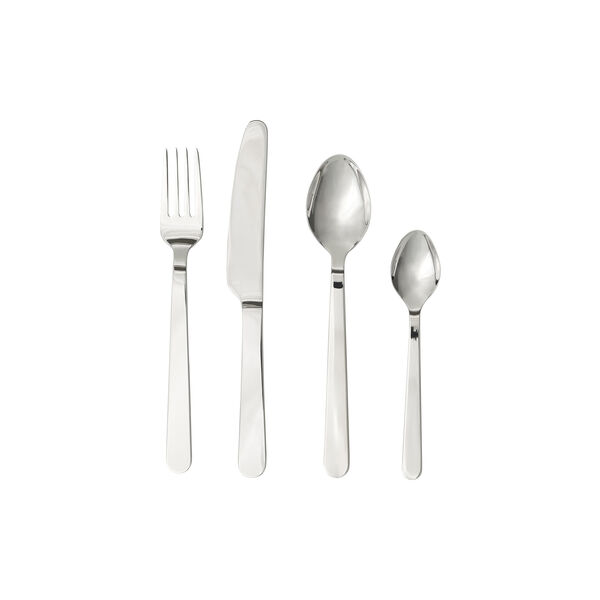 Alma cutlery set 4 pieces, polished, Stilleben