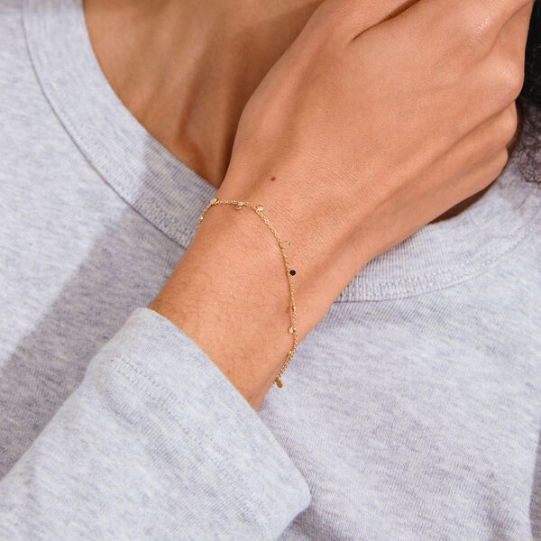 BAYLEN bracelet, gold plated, Pilgrim