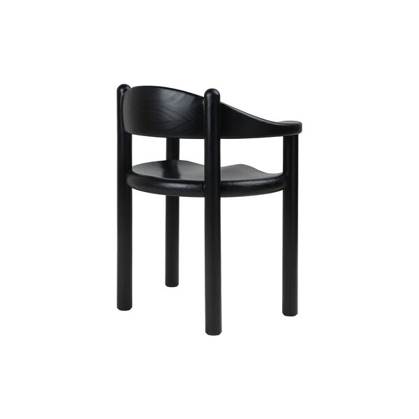 Daumiller Dining Armchair, brown/black pine, GUBI