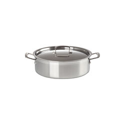 3-PLY Shallow Casserole with Lid &Oslash; 28 cm, Le Creuset
