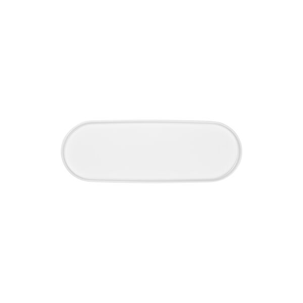 Oval plate | L 26 | White shiny, ASA Selection