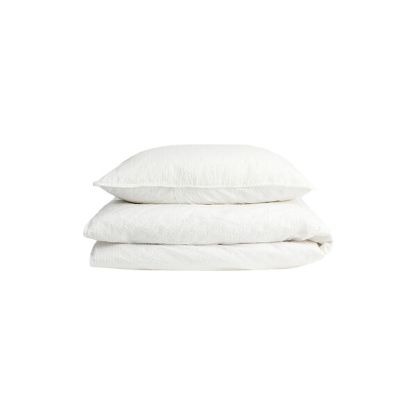 Duvet Set Seersucker, white Duvet Set Seersucker, white, Aiayu