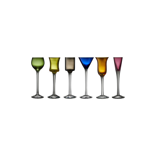 Schnapps Glass 6 pcs, Lyngby Glas