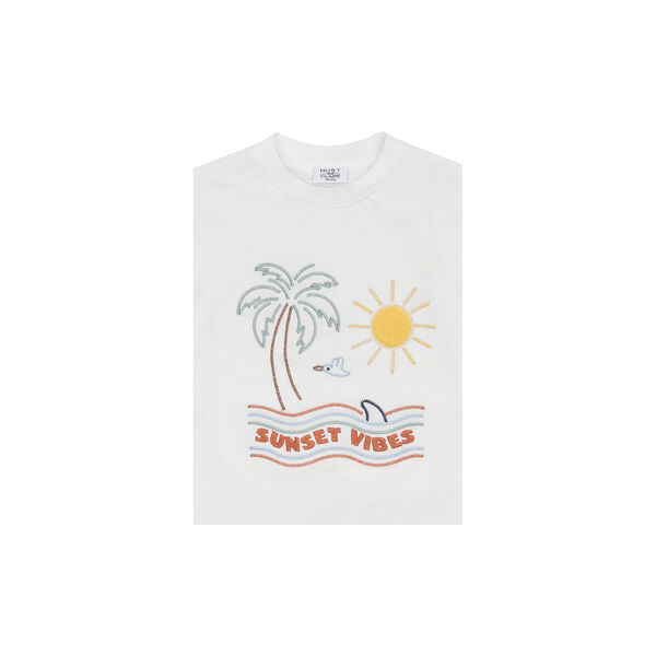HCArthur Sunset T-shirt, ivory, Hust & Claire