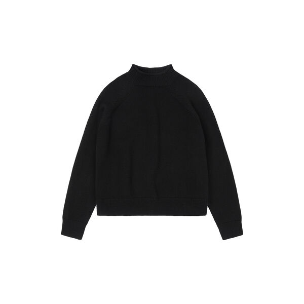 Raw Wool Jumper, black Raw Wool Jumper, black, FUB