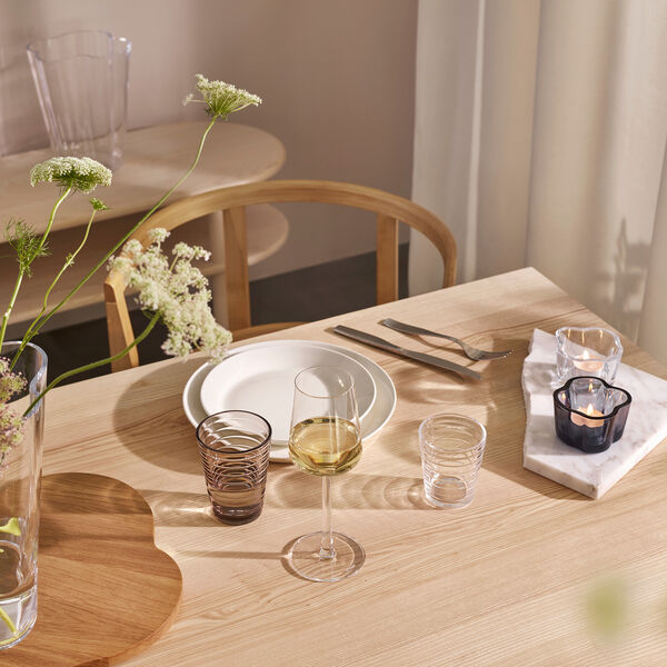 Essence White Wine Glass 2 pcs, clear, Iittala