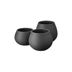 Tealight Holder, black, Ditte Fischer Copenhagen