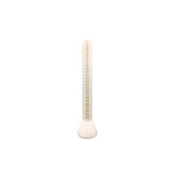 Calender Candle Hyggelyset, white/gold, Alterlyset