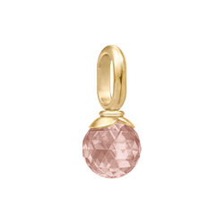 Berry Pendant S, gold/turmalin rose, Julie Sandlau