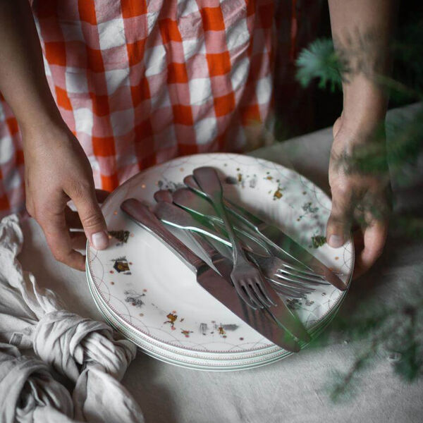 Christmas Morning Story | Plate | &Oslash; 20, Wik & Wals&oslash;e