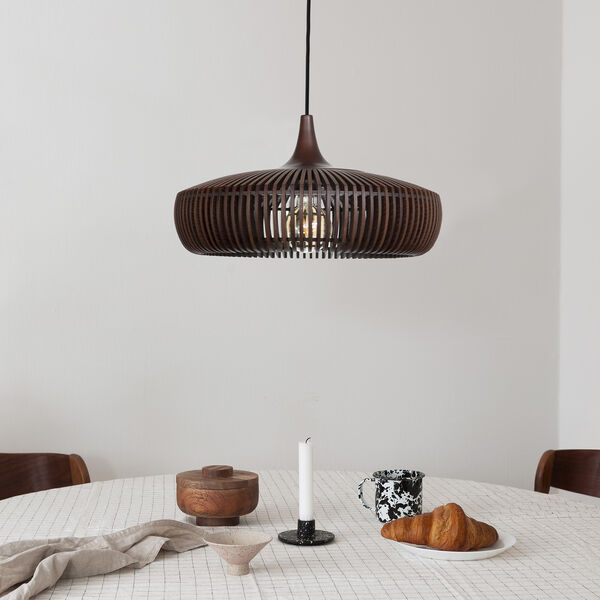 Clava Dine Wood Pendant, dark oak, UMAGE