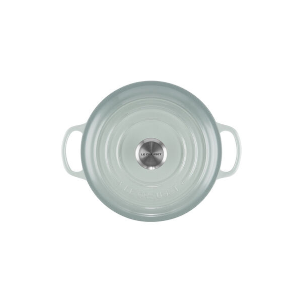 Signature round cast iron pot &Oslash; 20 cm, sea salt, Le Creuset