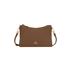 Ivy Crossbody Bag | Saddle Brown, Aigner