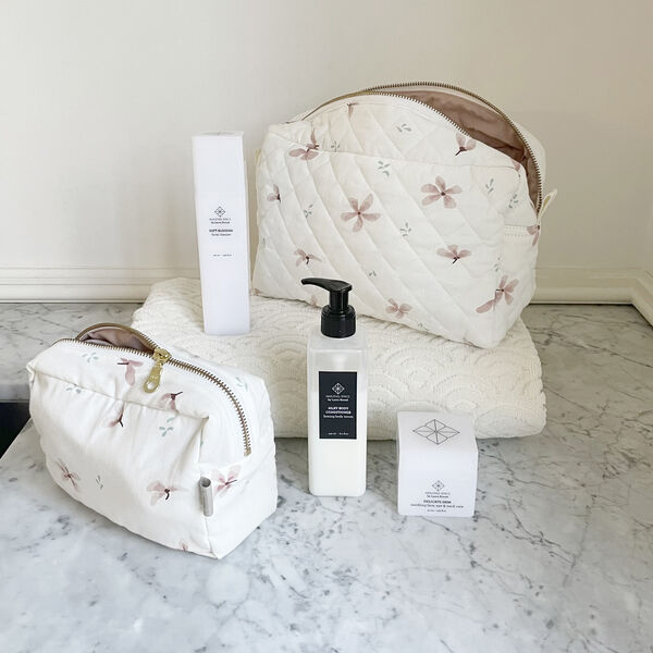Makeup Bag, windflower creme, Cam Cam Copenhagen