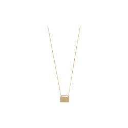 PULSE Recycled Pendant Necklace, gold, Pilgrim