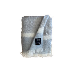 NANNA DITZEL Throw, blue/grey, Skriver Collection