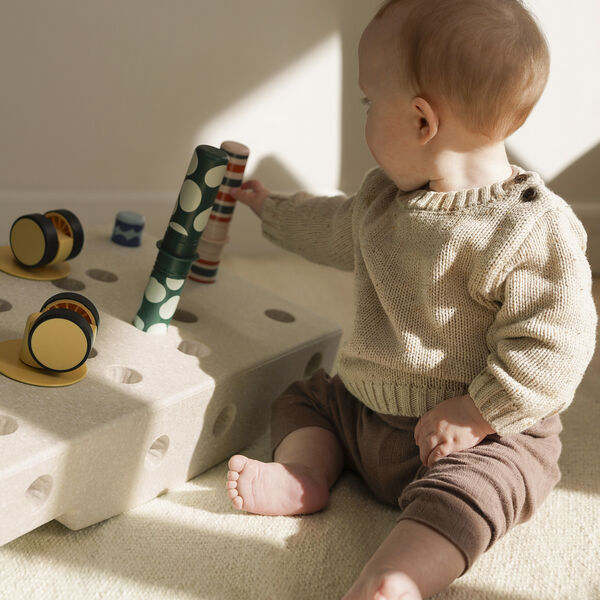 Baby Activity Set, sand grey/honey yellow Baby Activity Set, sand grey/honey yellow, MODU