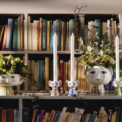 Eva Candle Holder, lavender, Bjørn Wiinblad