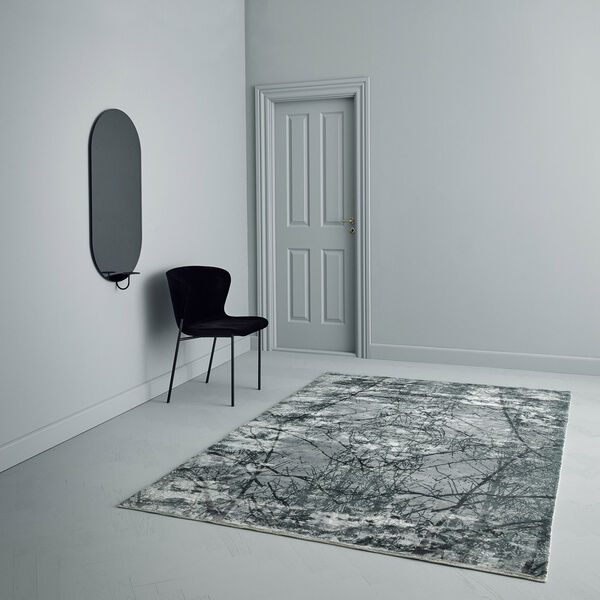 Aimi Rug, slate, Linie Design