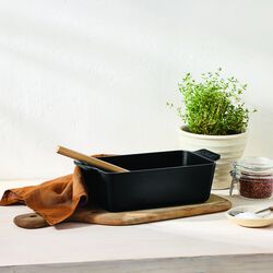 Cast iron loaf pan 23 cm, matte black, Le Creuset