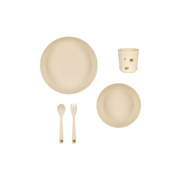 Dinner Set, lemon, Konges Sløjd