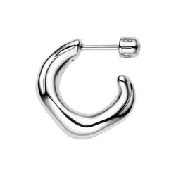 Anil Hoop Small Left, silver, Maria Black