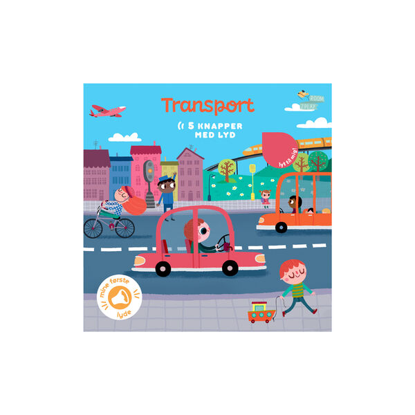 Pointing Book with Sound - Transportation (danish), Forlaget Room2Play