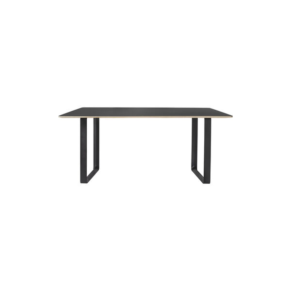 70/70 Table, black, Muuto