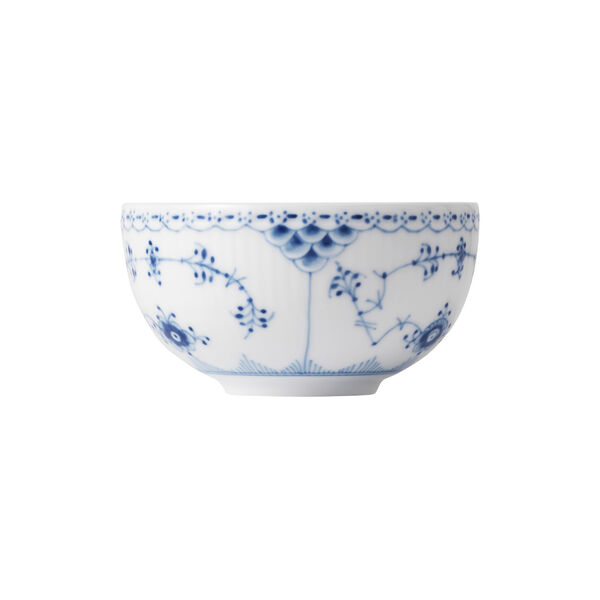 Blue Fluted Half Lace Rice Bowl 35 cl, Royal Copenhagen