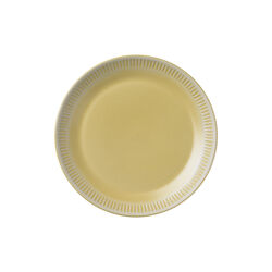 Colorit Plate Ø 19 cm, yellow, Knabstrup Keramik