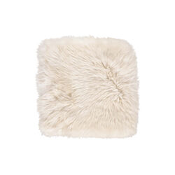 Square Seat Cover, linen, NATURES Collection