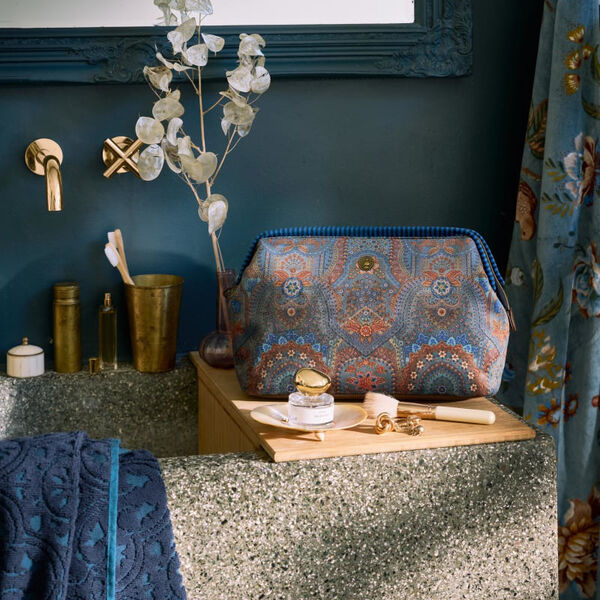 Cooper Cosmetic Purse Jabali, blue, Pip Studio