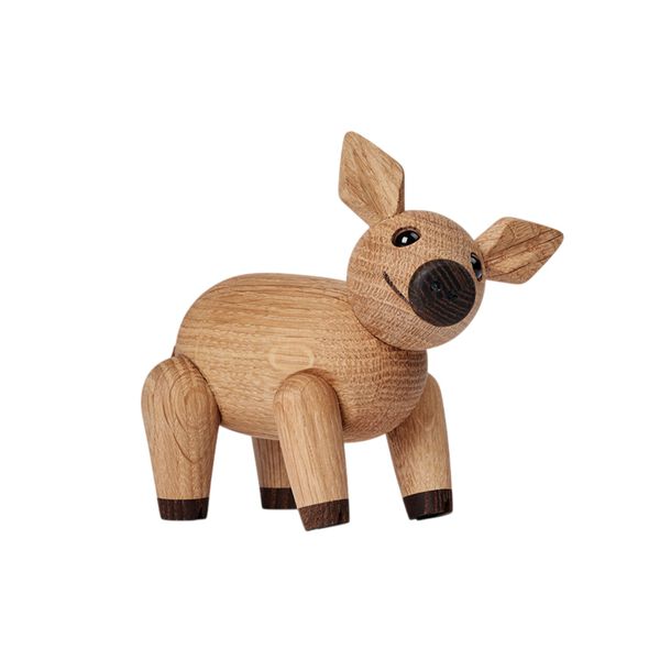 Percy Pig wooden figurine, Spring Copenhagen