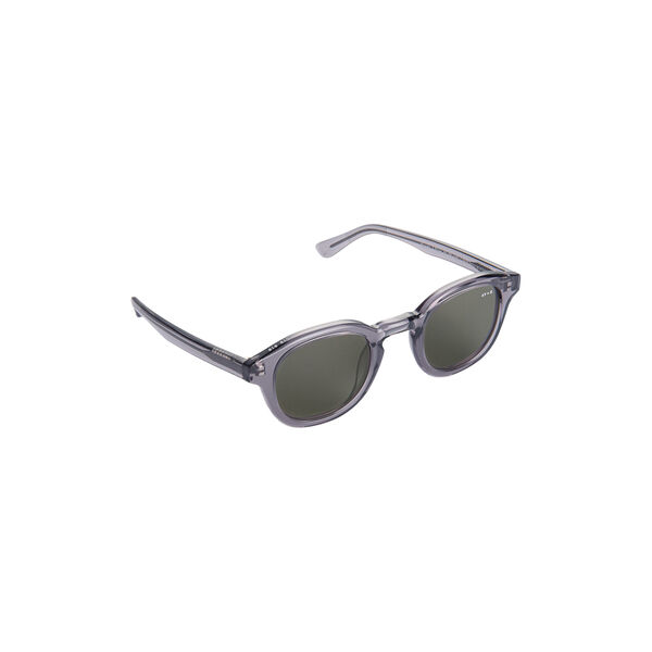 Suede Sunglasses, transparent grey, AY Studios