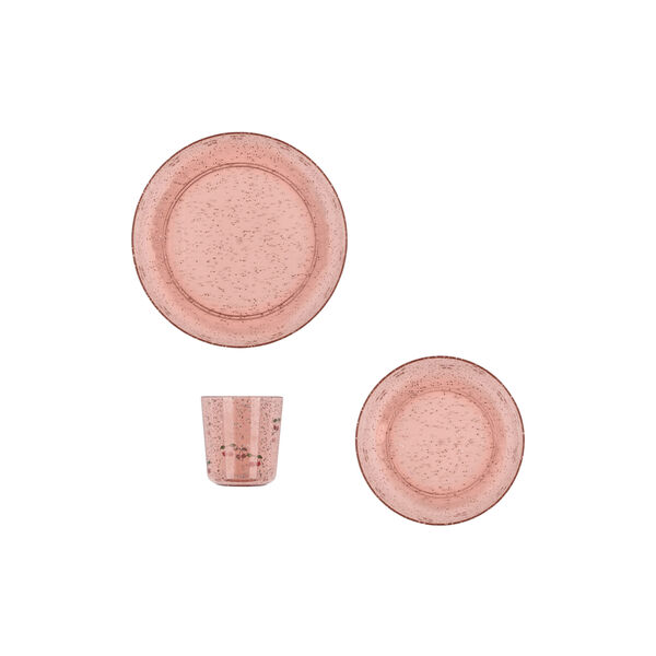 Sparkly Dinner Set, cherry, Konges Sl&oslash;jd