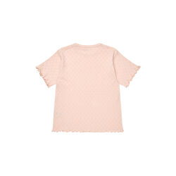 Pointelle Heart T-Shirt, Copenhagen Colors Organics