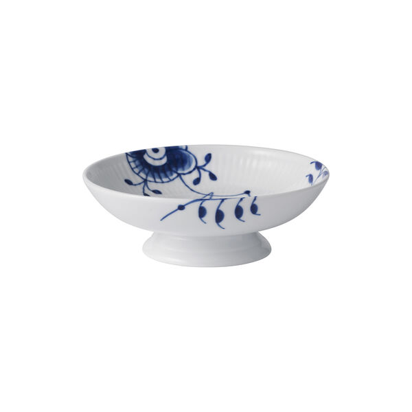 Blue Fluted Mega Bowl On Stand 42 cl, Royal Copenhagen