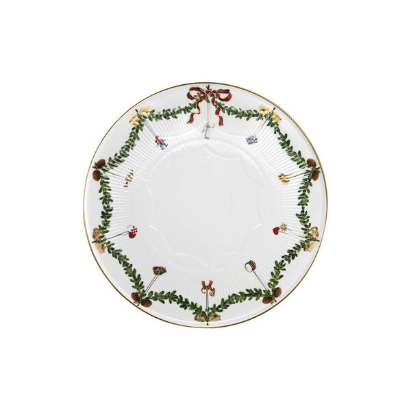 Star Fluted Christmas Dish Ø 32 cm, Royal Copenhagen