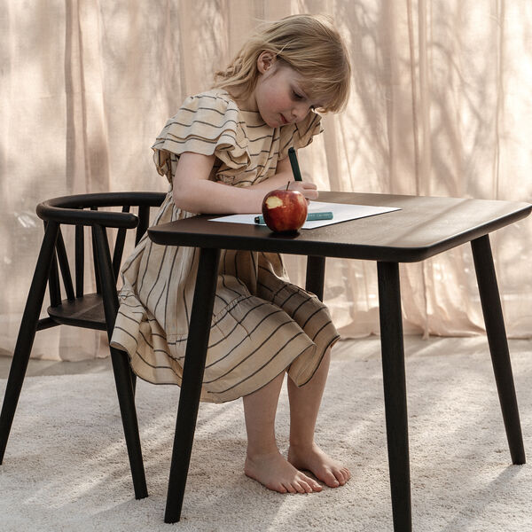 Storm Kid's Chair, smoked oak, OAKLINGS