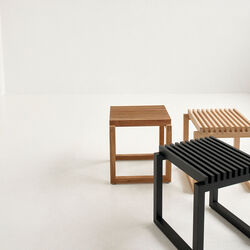Cutter Stool, teak, Skagerak by Fritz Hansen