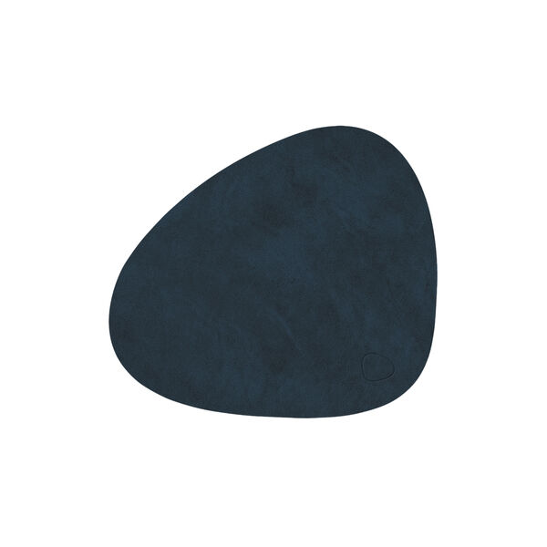 Nupo table mat Curve S, midnight blue, LIND DNA