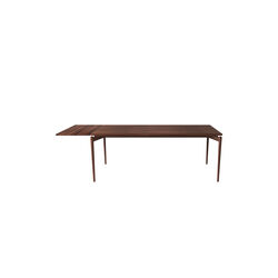 PURE Dining Table L190 incl. 1 Extension Leaf, natural oiled walnut, Bruunmunch Furniture