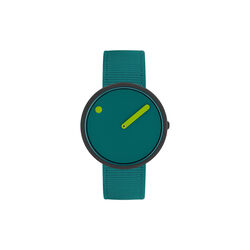 PICTO Wrist Watch, ocean green/matt black/ocean green, PICTO