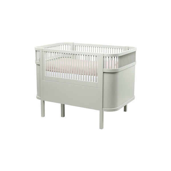 Sebra Bed Baby & Jr., mist green, Sebra