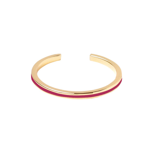 Mini Bangle Ring, raspberry Mini Bangle Ring, raspberry, bangle up